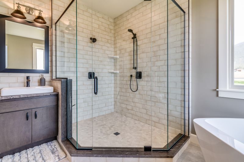 Spa-style Shower Area